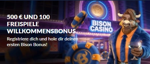 Bison Casino Banner Mobile